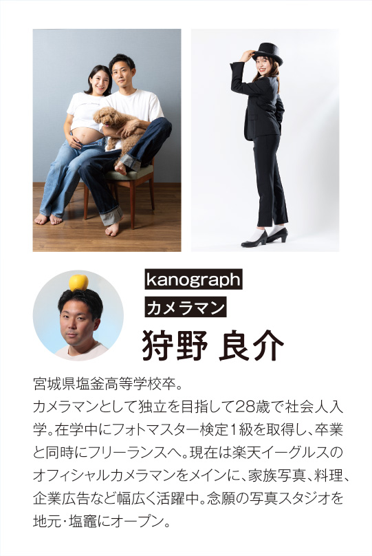 フォトグラファー ビデオグラファー 寺尾 佳修
