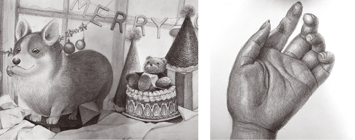 表現Ⅰ・Ⅱ（デッサン・絵画表現）
