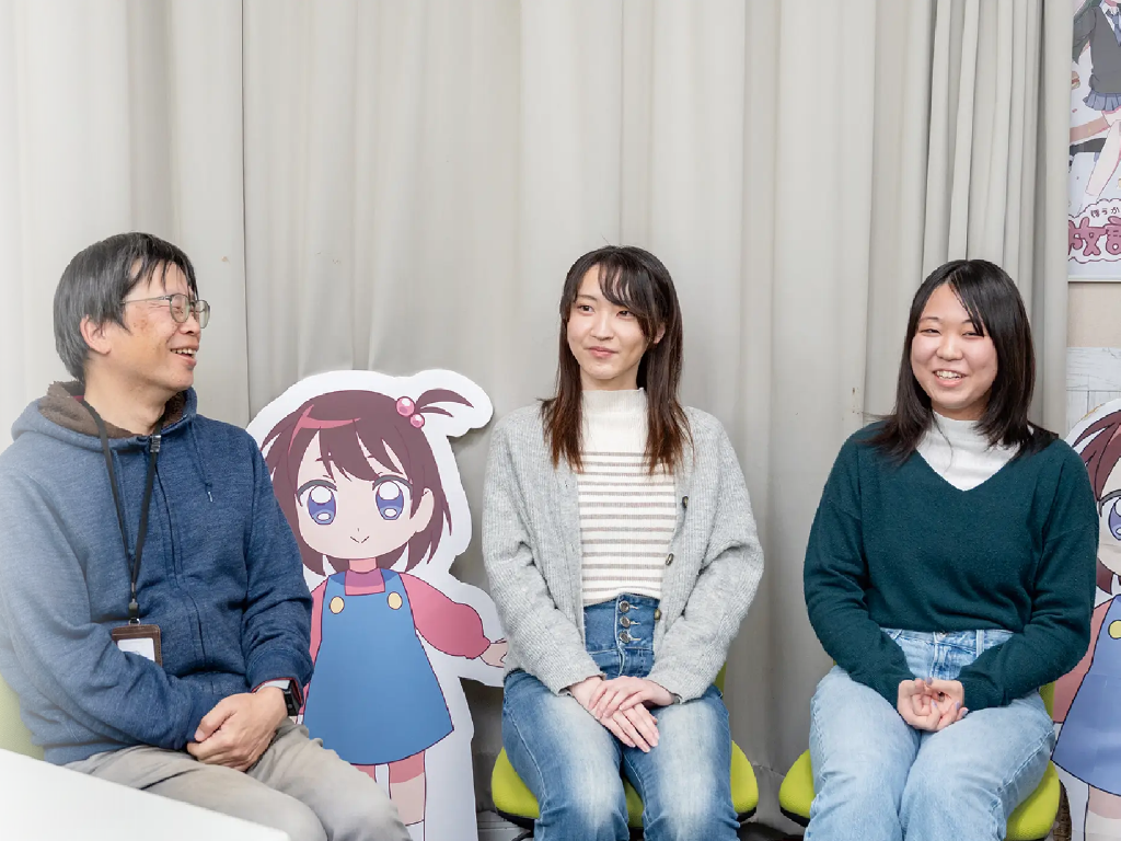デジタルアニメ科 学生対談