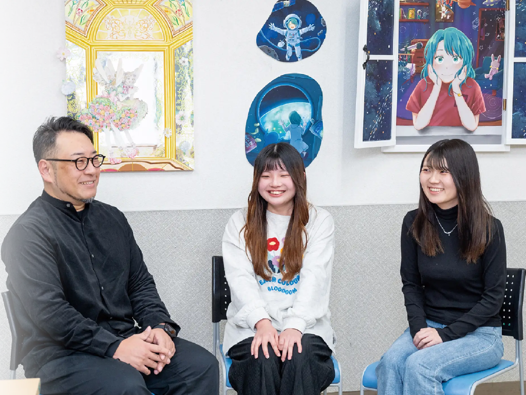 イラストレーション科 学生対談