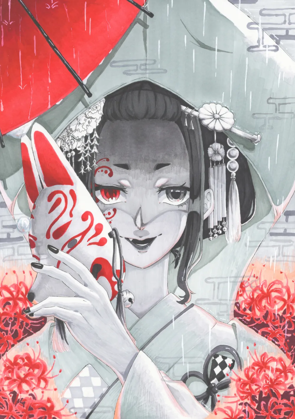 作品名：狐の嫁入り