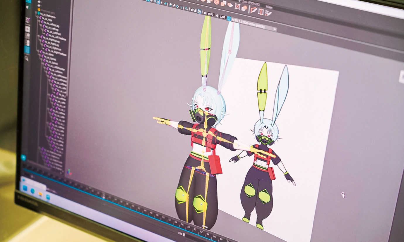ゲームCG科体験イメージ
