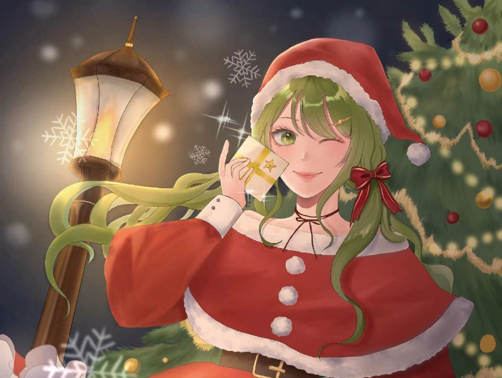 デザ魂「クリスマスカード」デザイン＆イラスト